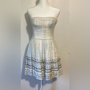 Club Monaco strapless beaded Dress Size 00